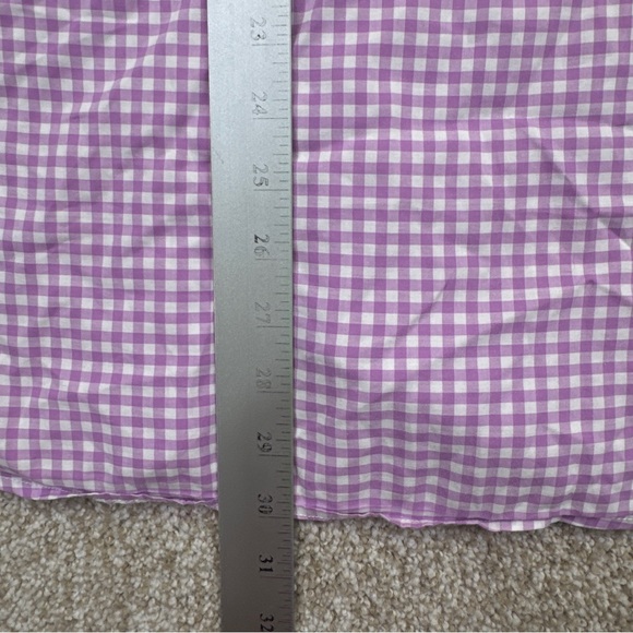 UNTUCKit Men's Lavender Checkered Button Down Meursault Shirt Size XXL - Picture 7 of 14